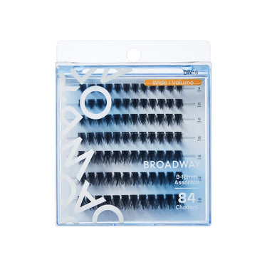 Broadway Wide Volume Lashes – DIY Customizable Extensions (70–140 pcs) – DIY16 - ANNS BEAUTY SUPPLY